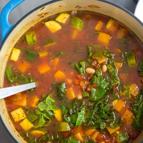 Italian Vegetable Soup - Recipe Girl
