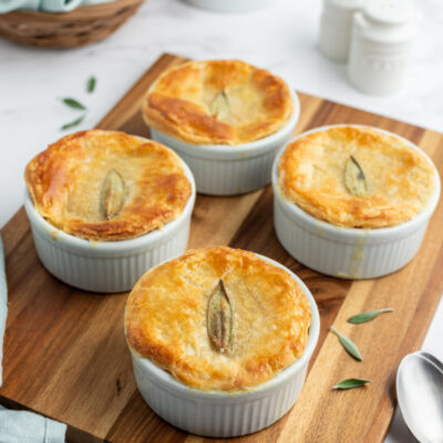 mini chicken pot pies