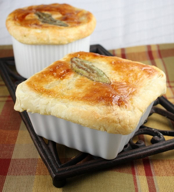 mini chicken pot pies
