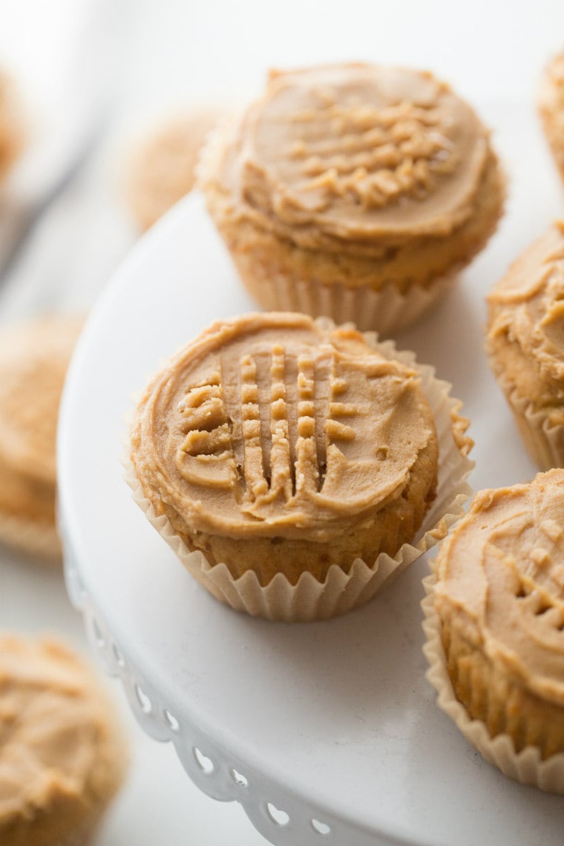 Peanut Butter Cookie Cupcakes