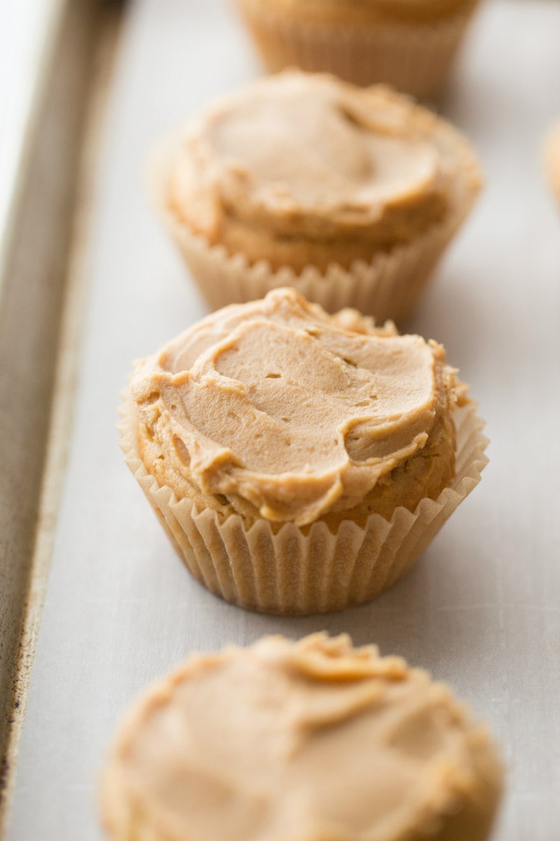 Peanut Butter Cookie Cupcakes