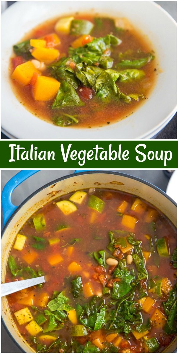 Italian Vegetable Soup - Recipe Girl