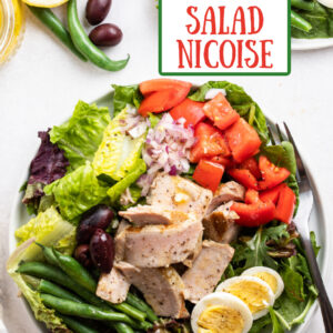 pinterest image for salad nicoise