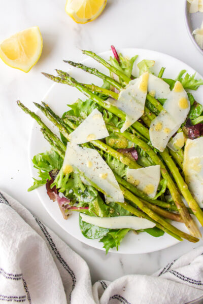 Spring Lettuce Salad with Roasted Asparagus - Recipe Girl