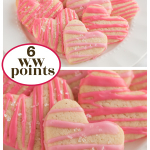 pinterest pin for weight watchers sugar cookies