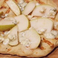 Blue Cheese and Pear Pizza