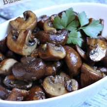 Balsamic Sautéed Mushrooms