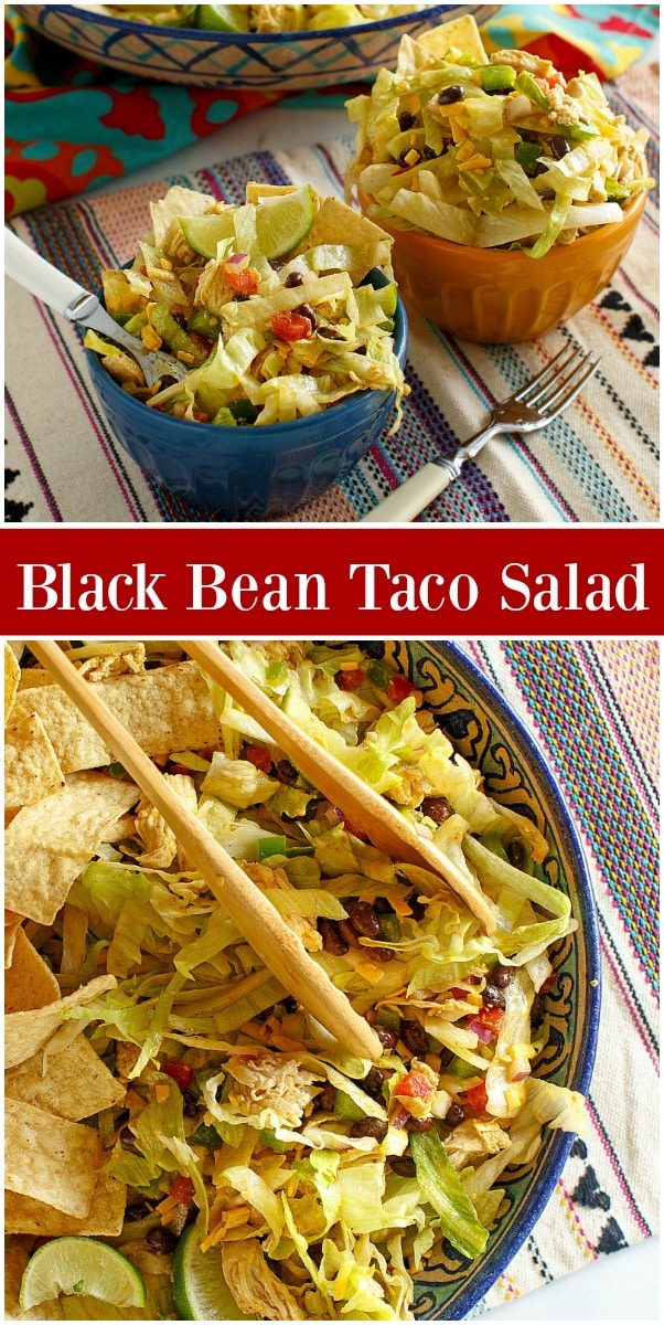 Black Bean Taco Salad Recipe Girl