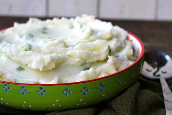 Bowl of Champ Potatoes