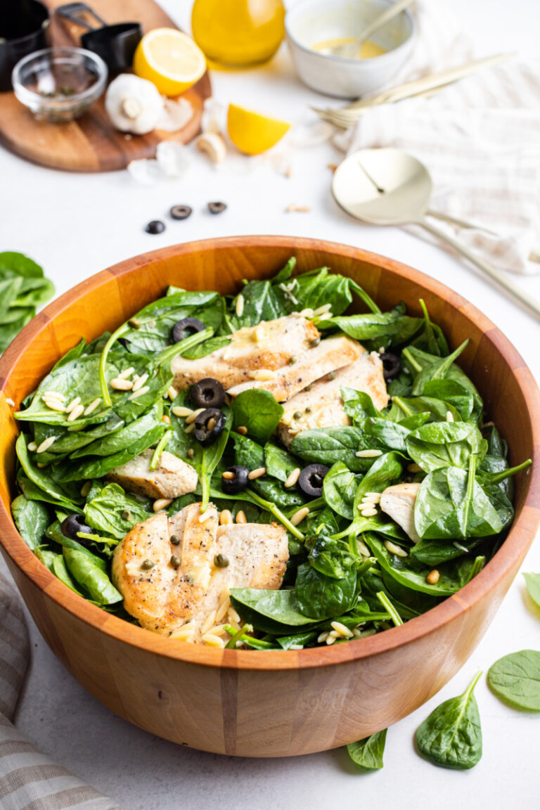 Chicken Florentine Salad Recipe Girl