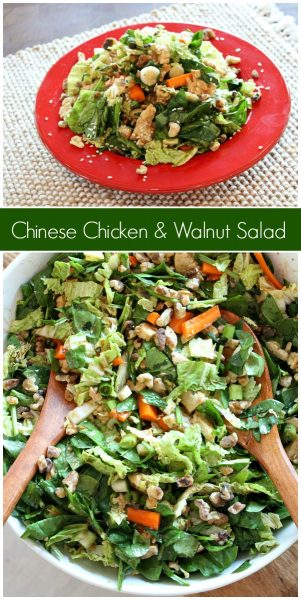 Chinese Chicken and Walnut Salad - Recipe Girl