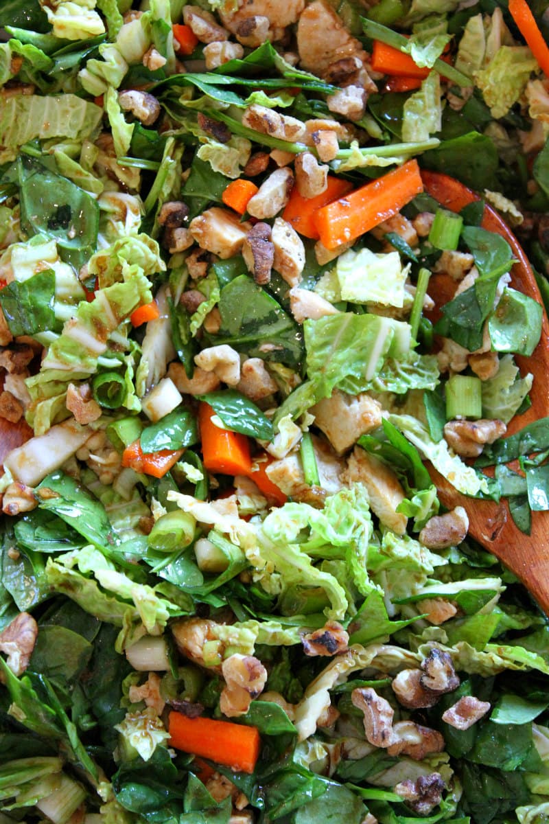 Chinese Chicken and Walnut Salad