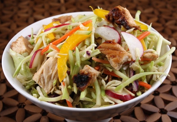 chinese grilled chicken salad
