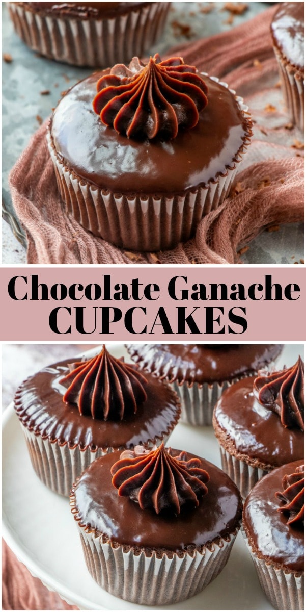 Chocolate Cupcakes with Chocolate Ganache Recipe Girl