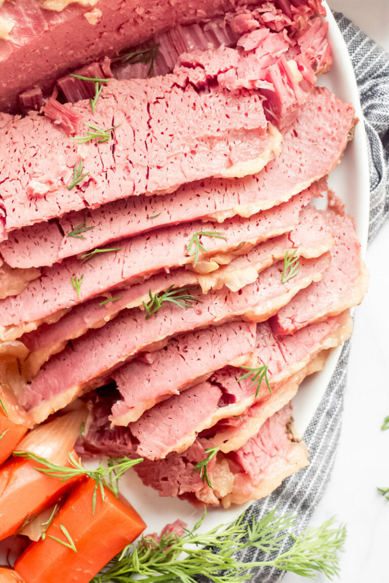 Slow Cooker Guinness Corned Beef Recipe Girl