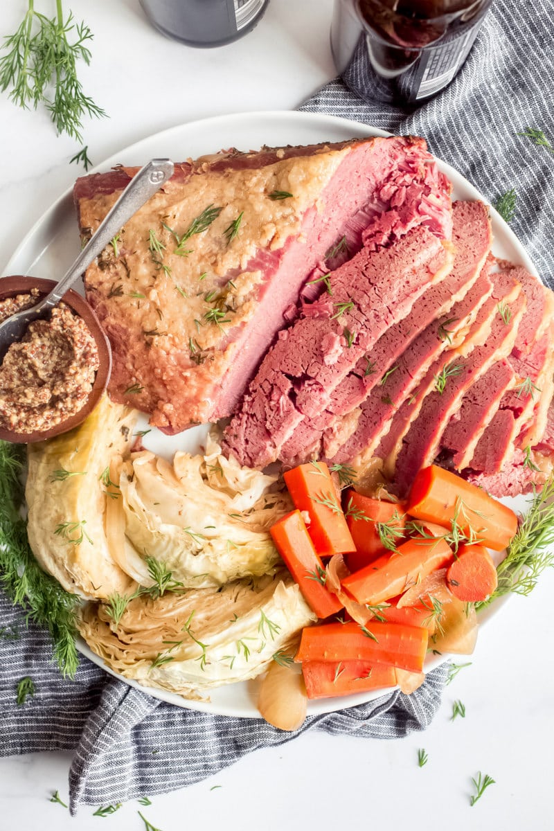 Slow Cooker Guinness Corned Beef