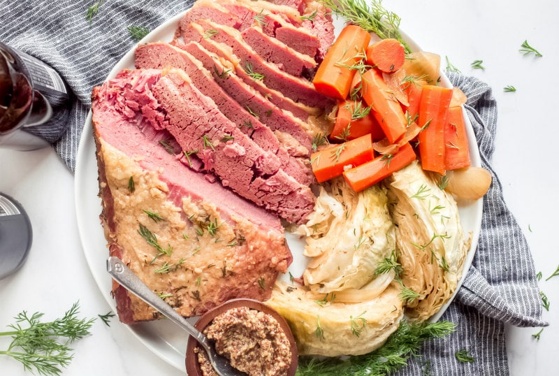 Slow Cooker Guinness Corned Beef Image