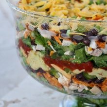 Layered Nacho Salad