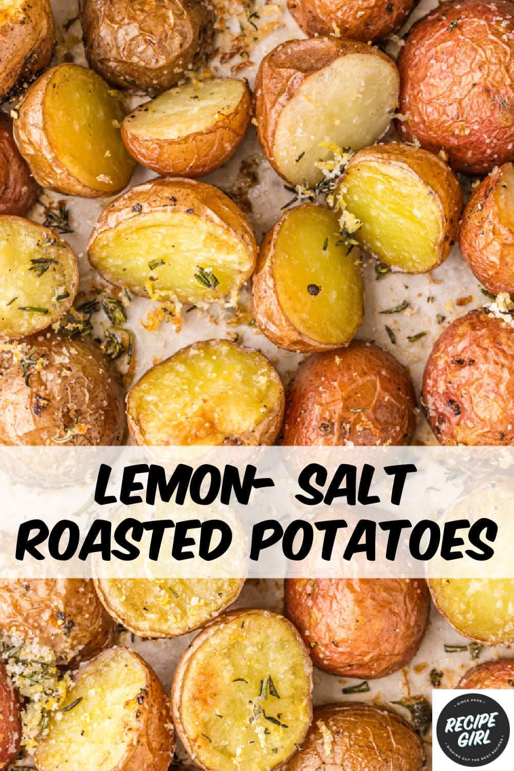 Lemon Salt Roasted Potatoes Recipe Girl