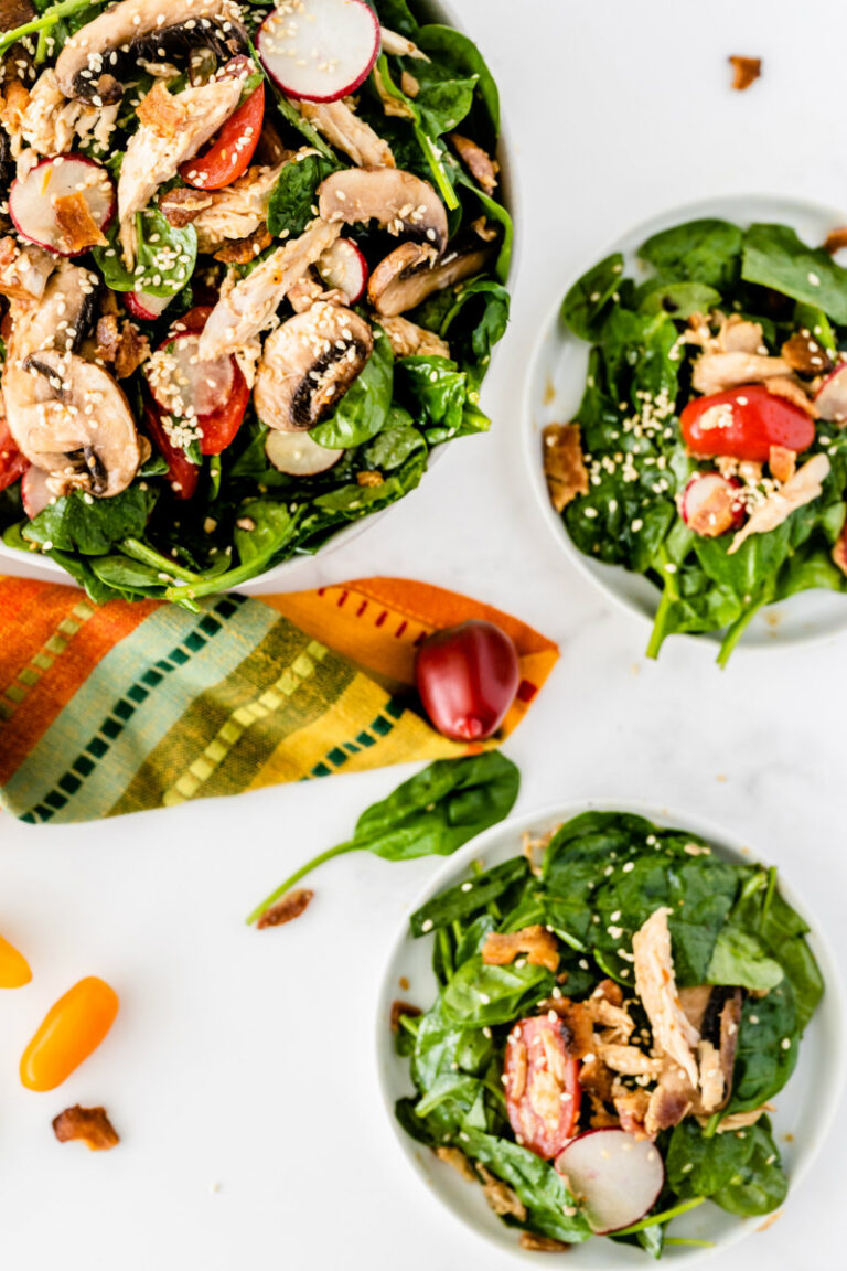 Mandarin Chicken Spinach Salad Recipe Girl