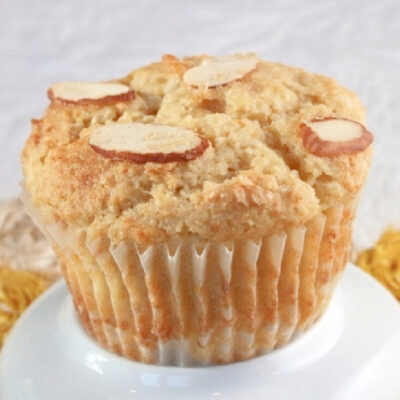 meyer lemon ricotta muffin