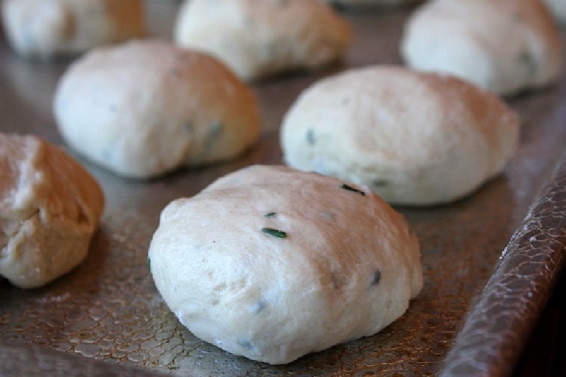 rolls ready for oven