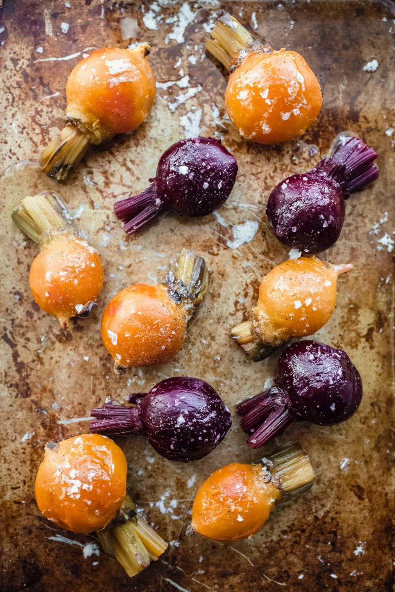 Roasting Baby Beets