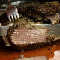 Rosemary and Garlic Leg of Lamb Roast