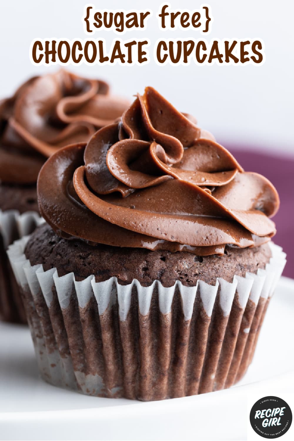 Sugar Free Chocolate Cupcakes - Recipe Girl