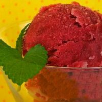 Pomegranate Blood Orange Sorbet