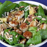 Sea Scallop Salad with Citrus Vinaigrette