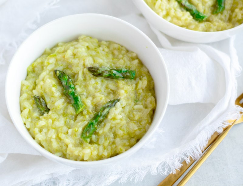 Asparagus Risotto Recipe Girl