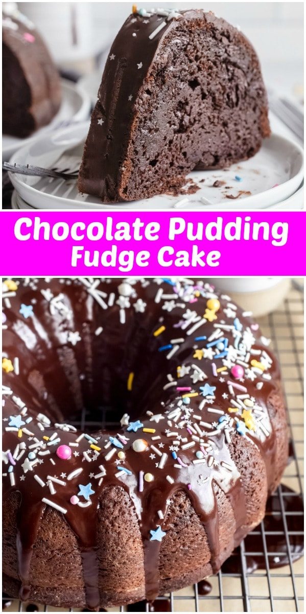 Chocolate Pudding Fudge Cake Recipe Girl