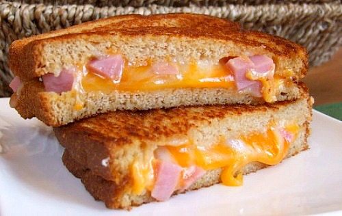 Marbled Jack and Ham Grilled Cheese Marbled Jack and Ham Grilled Cheese