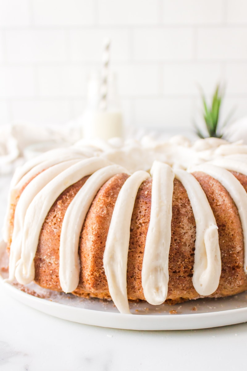 snickerdoodle bundt cake