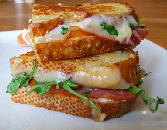 adult grilled cheese