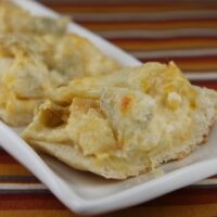Cheese and Artichoke Bread Bites
