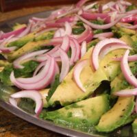 Avocado and Onion Salad