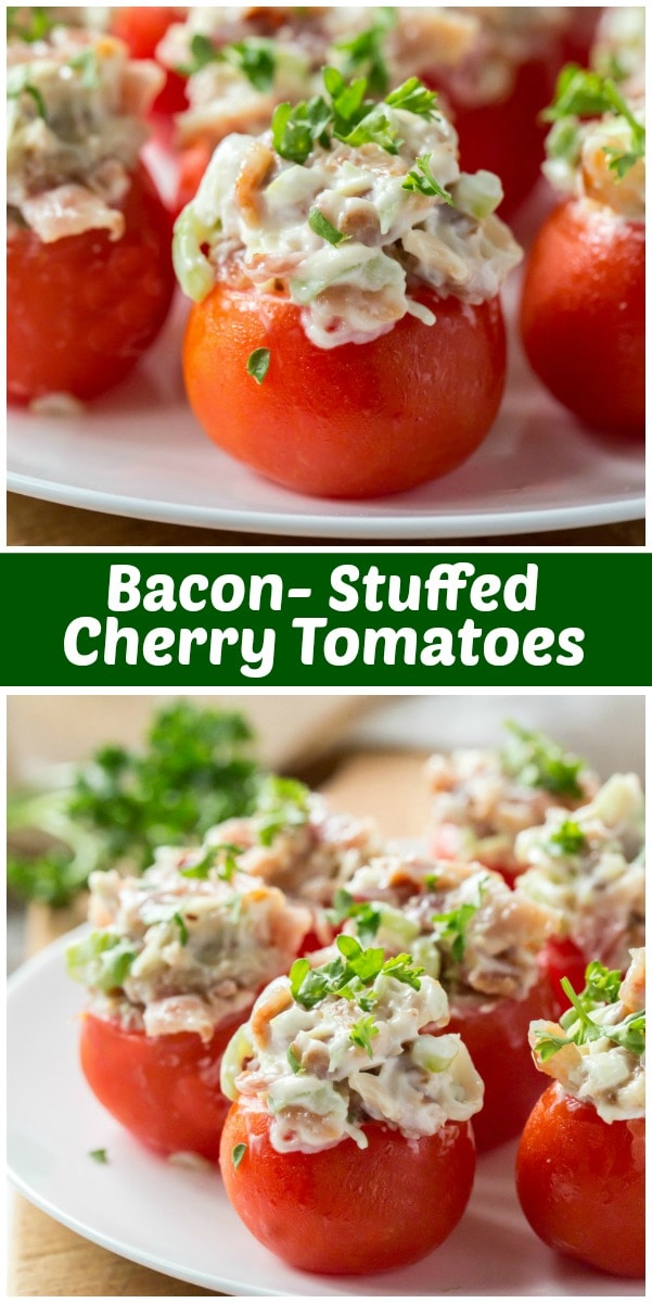 Bacon Stuffed Cherry Tomatoes Recipe Recipe Girl