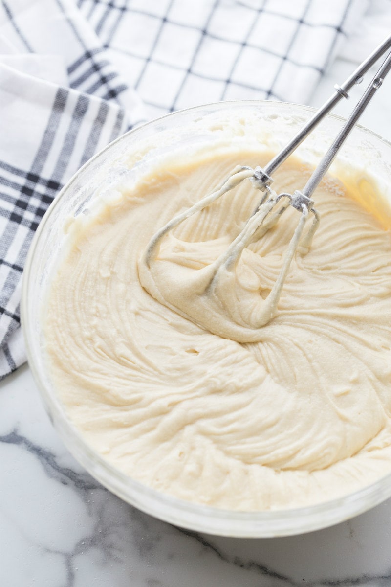 vanilla batter for black and white pound cake