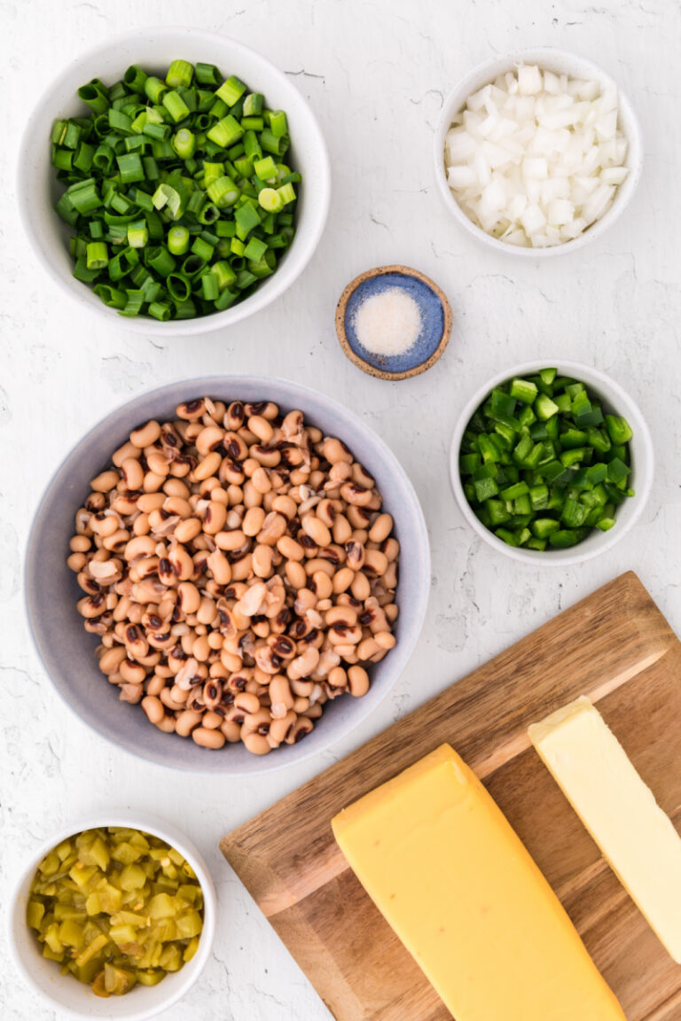 Cheesy Black Eyed Pea Dip Recipe Girl