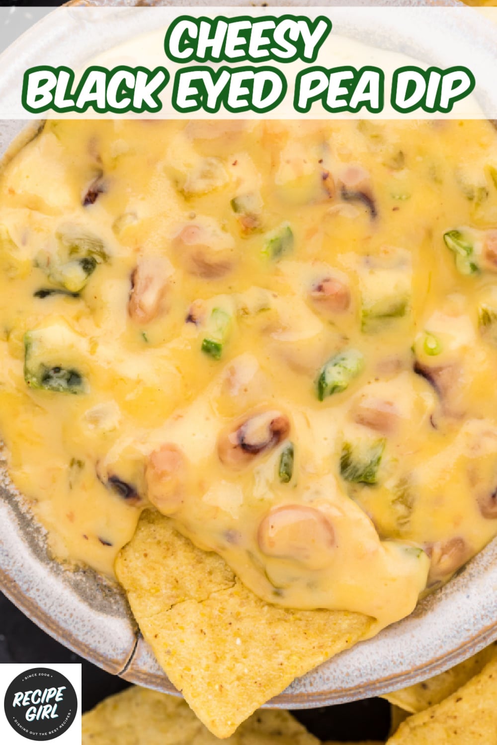 Cheesy Black Eyed Pea Dip Recipe Girl