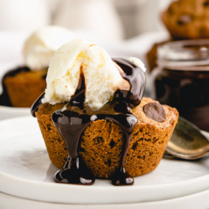 Hot Fudge Mint Brownie Sundaes