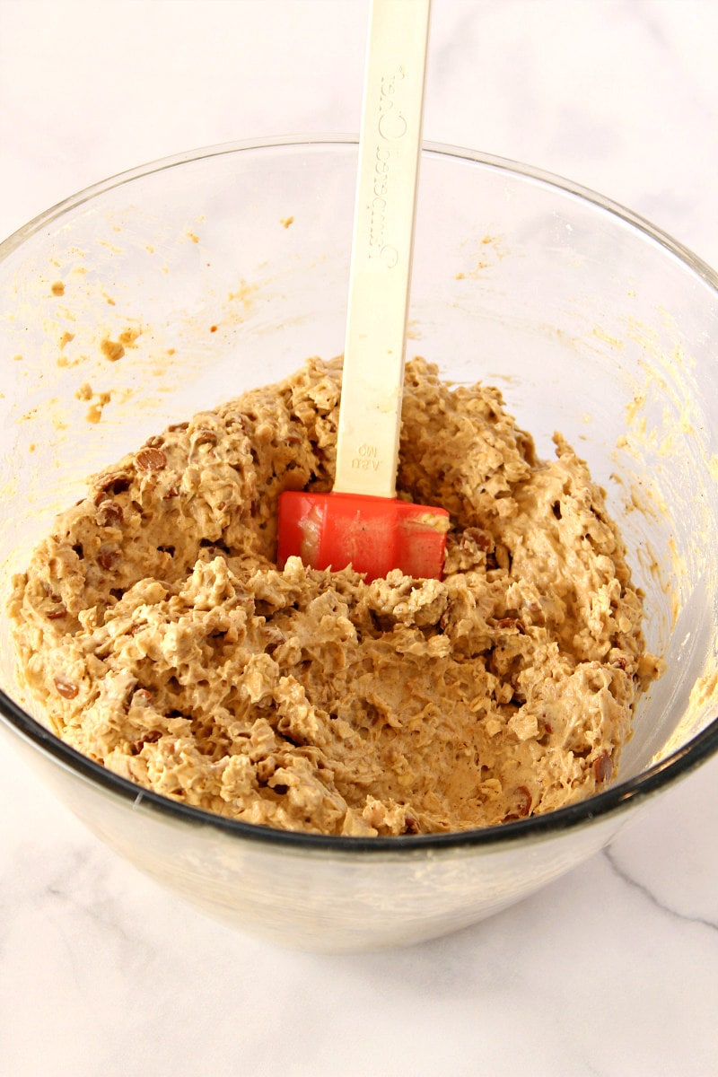 loaded oatmeal cookie dough