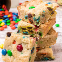 samoa m&M blondies