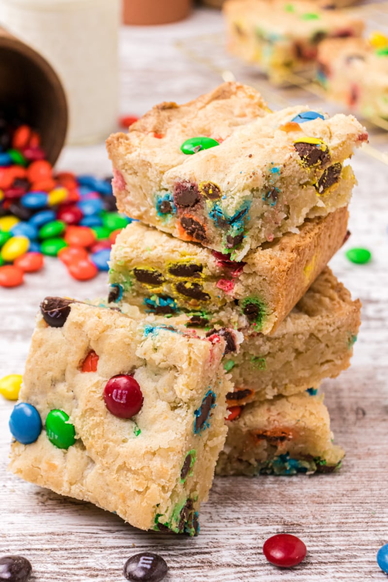 samoa m&M blondies