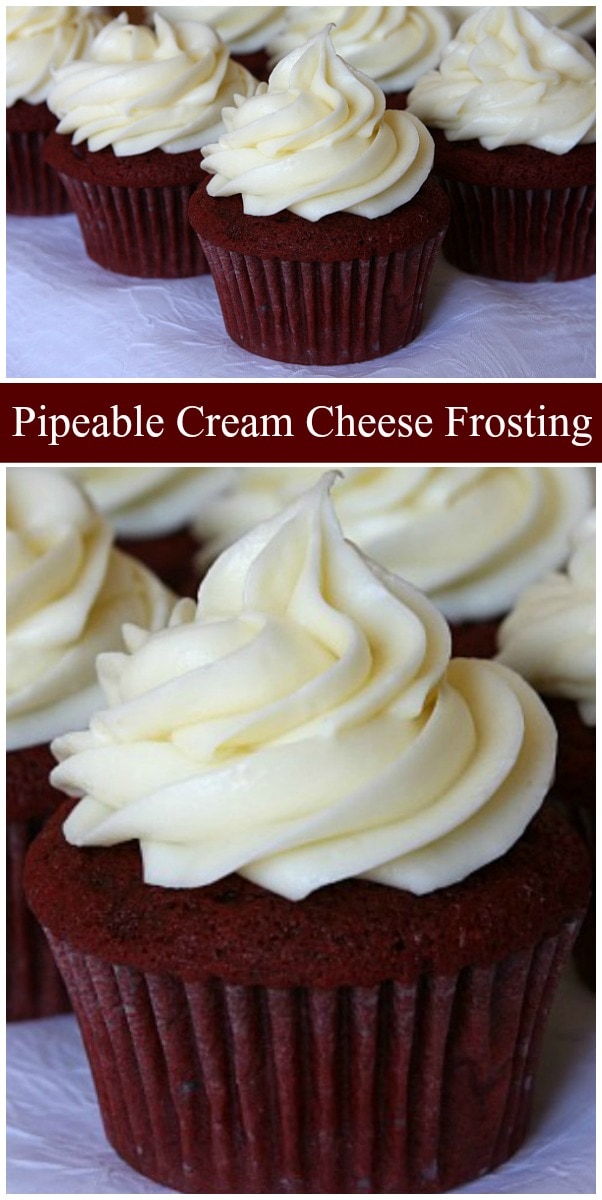 Pipeable Cream Cheese Frosting