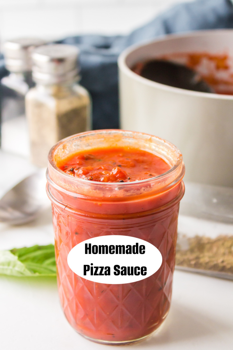 pizza sauce in jar