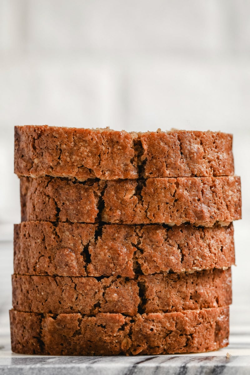 sliced applesauce oatmeal bread