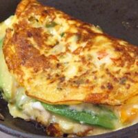 Avocado & Manchego Cheese Omelette